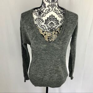 Tory Burch Alpaca Wool Blend Beaded Sweater